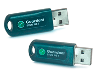 Электронный ключ Guardant Sign Net для надежной защиты и лицензирования приложений в компьютерных сетях